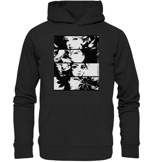 Girls Manga Style - Organic Hoodie