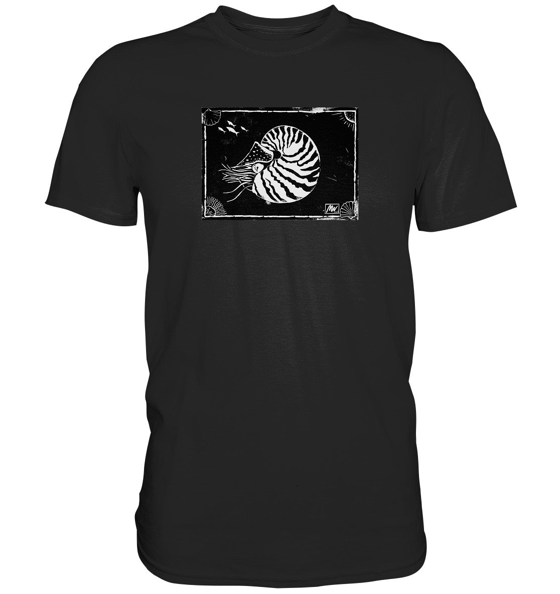 mwoll-art - Nautilus black - Premium Shirt