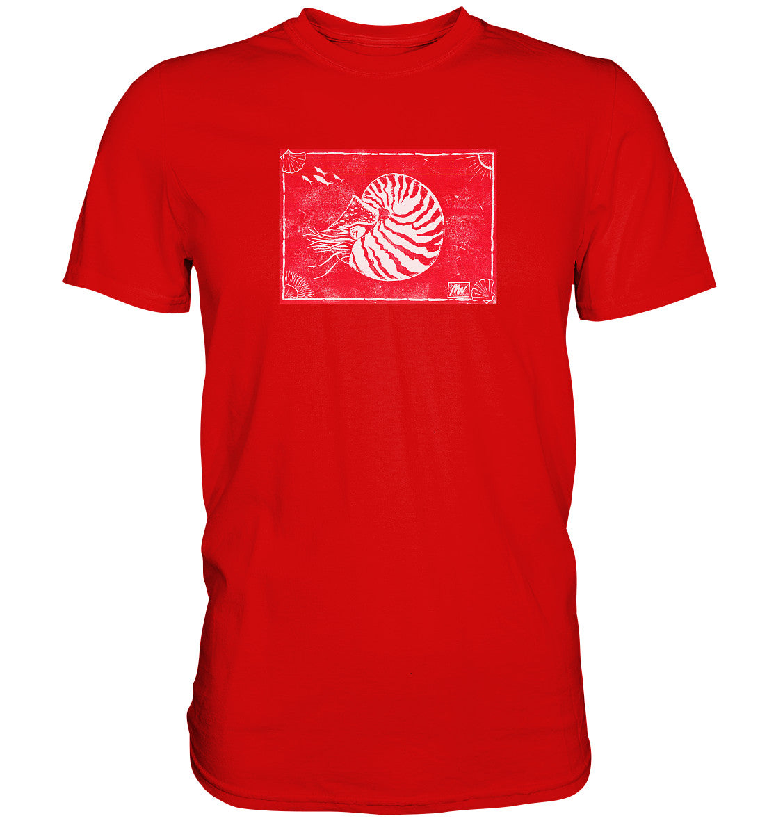 mwoll-art - Nautilus red - Premium Shirt