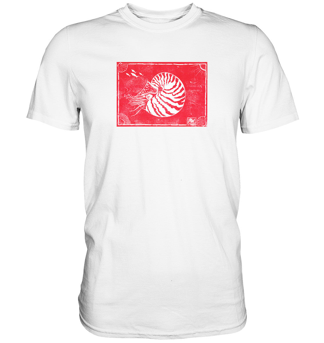 mwoll-art - Nautilus red - Premium Shirt