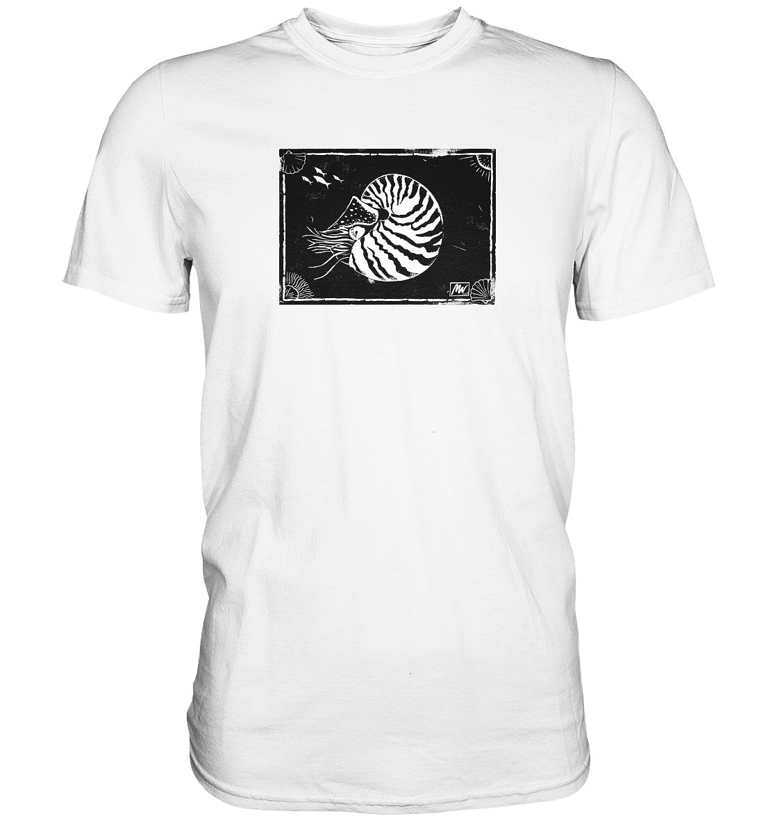 mwoll-art - Nautilus black - Premium Shirt