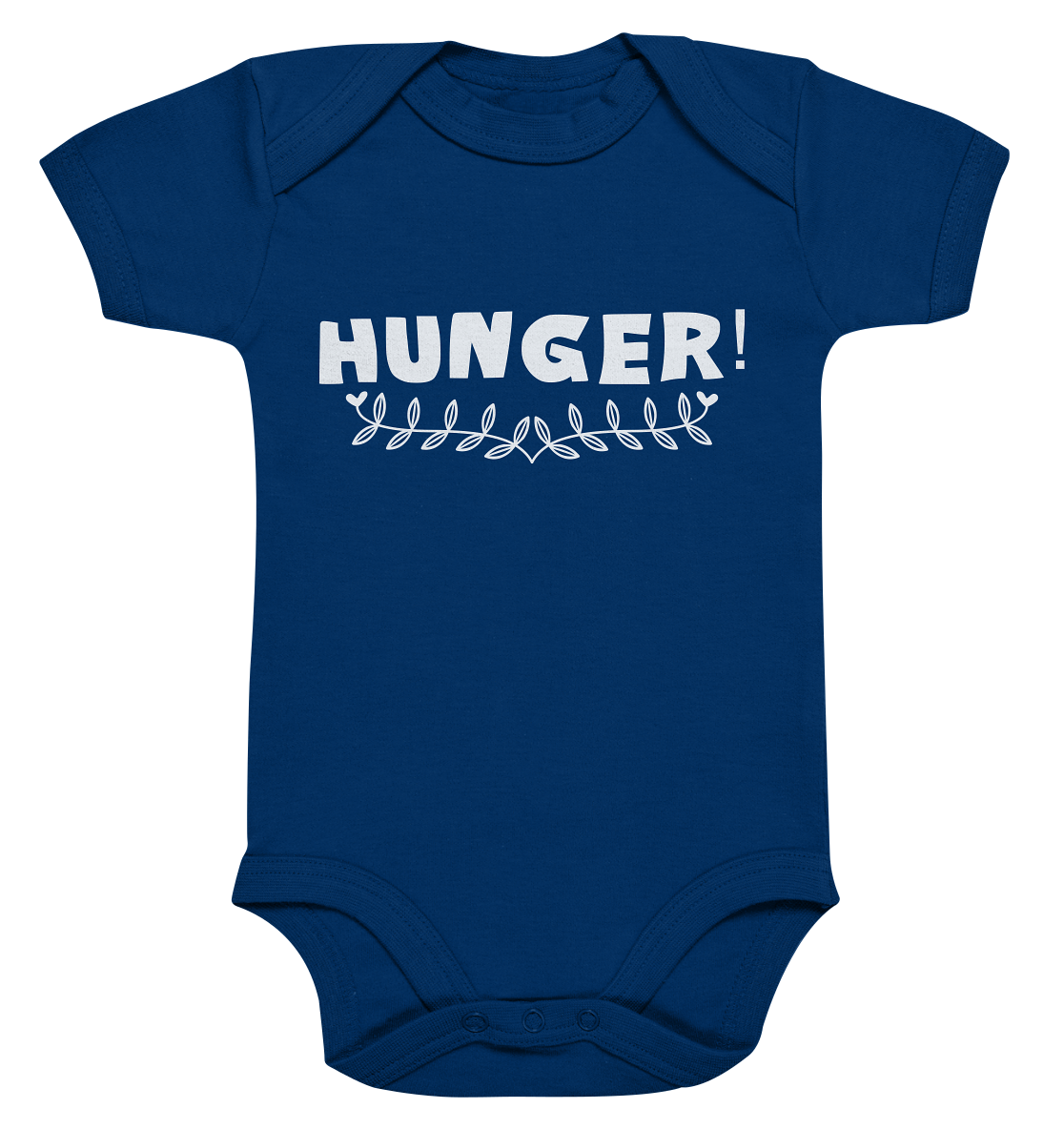 Hunger - BIO Kurzarmbody - Organic Baby Bodysuite - vjules.de