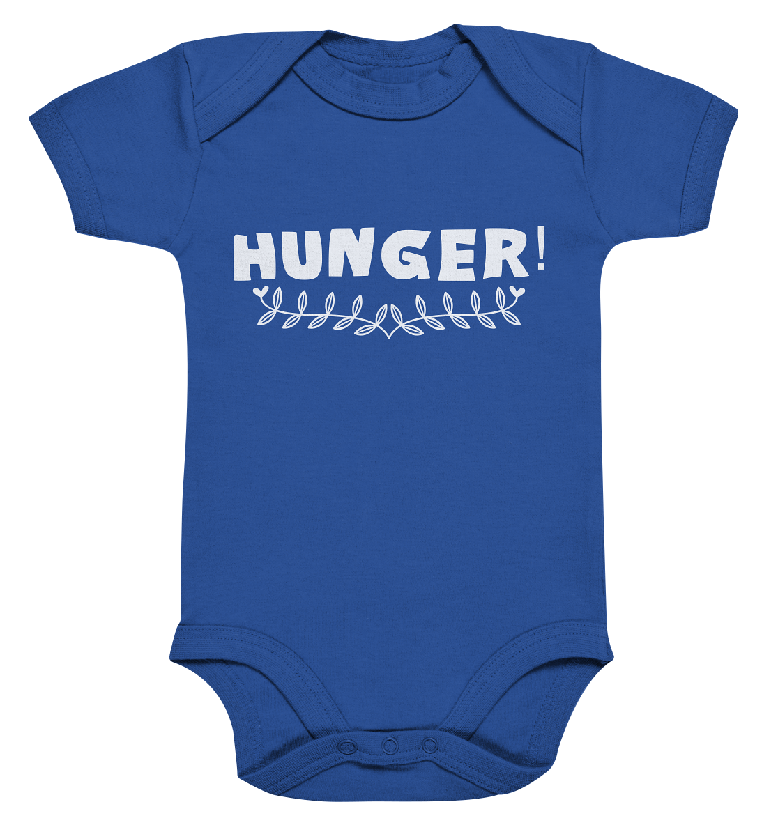 Hunger - BIO Kurzarmbody - Organic Baby Bodysuite - vjules.de