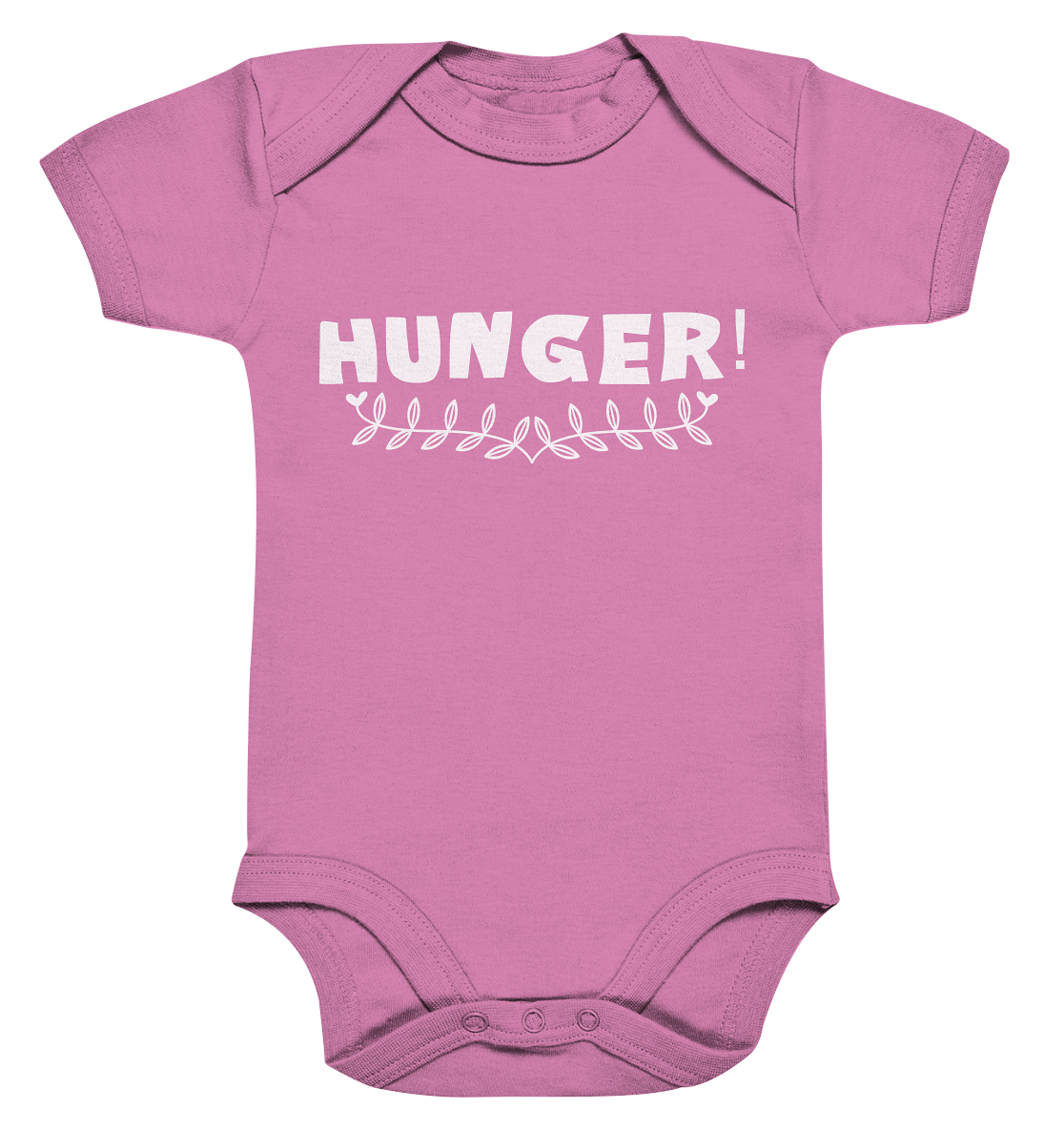 Hunger - BIO Kurzarmbody - Organic Baby Bodysuite - vjules.de