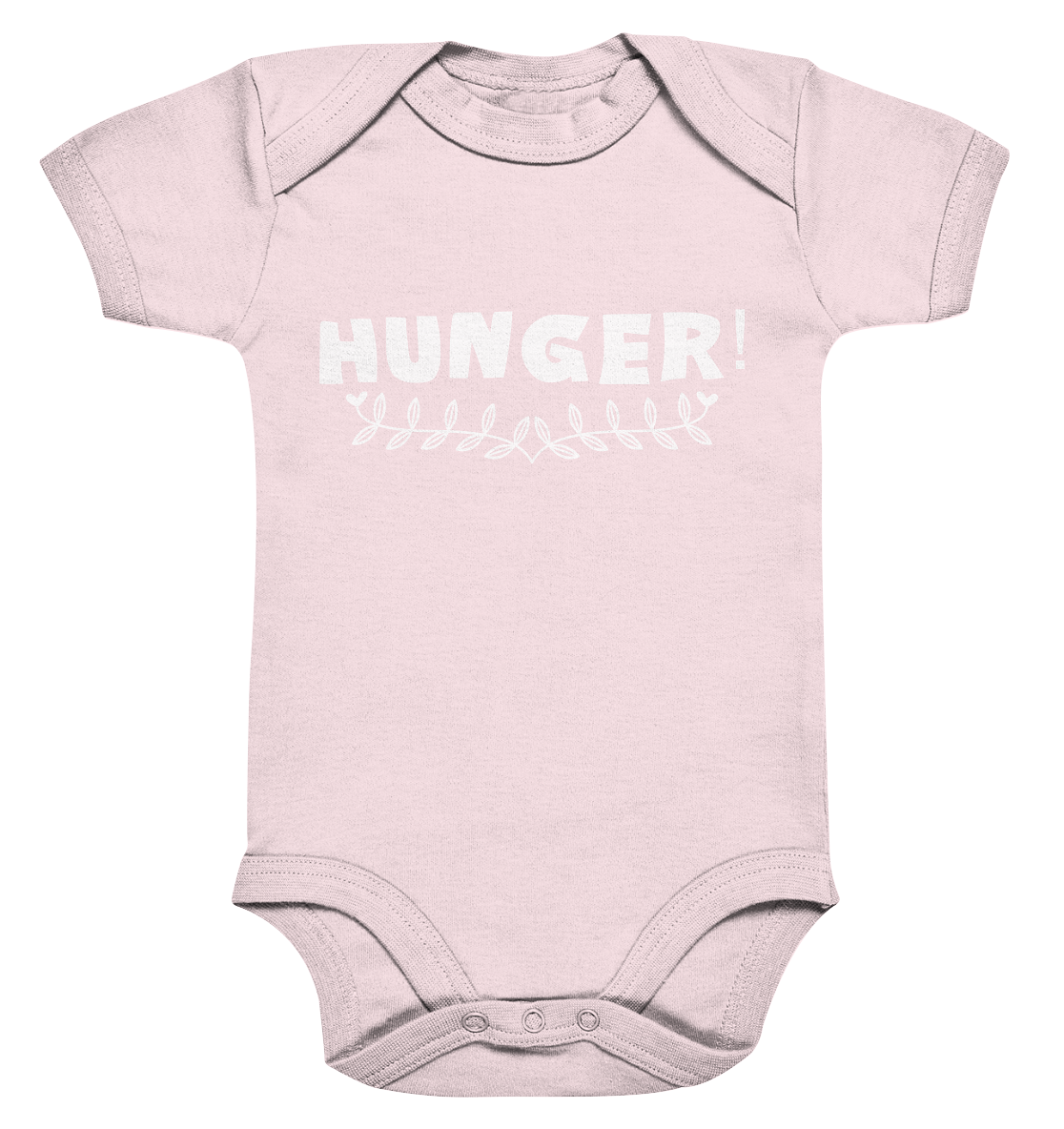 Hunger - BIO Kurzarmbody - Organic Baby Bodysuite - vjules.de