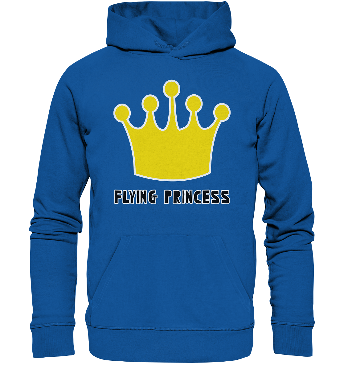 Flying Princess - Organic Basic Hoodie - vjules.de