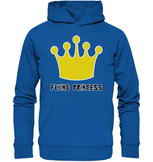 Flying Princess - Organic Basic Hoodie - vjules.de