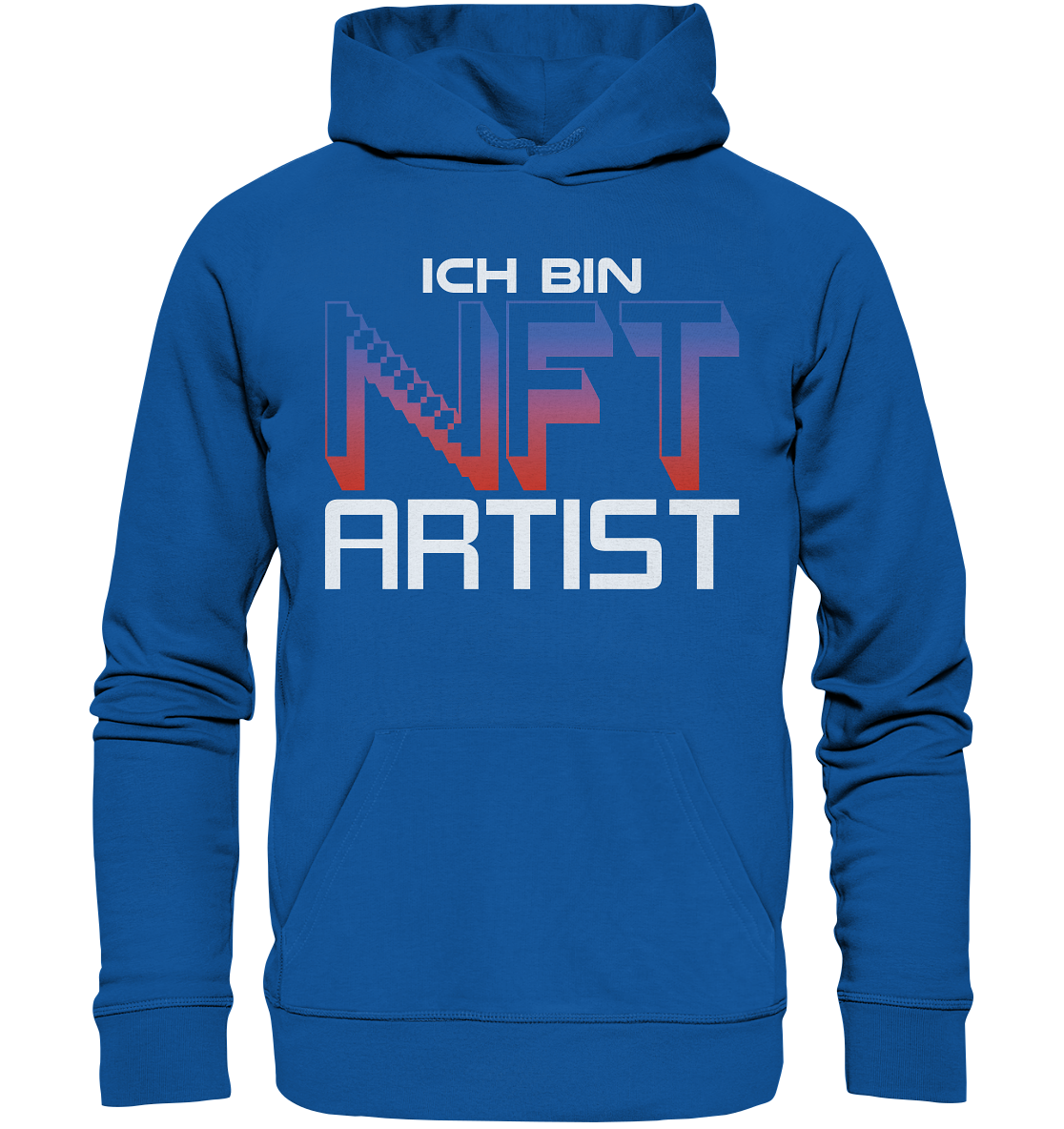 Ich bin NFT Artist - Organic Basic Hoodie - vjules.de