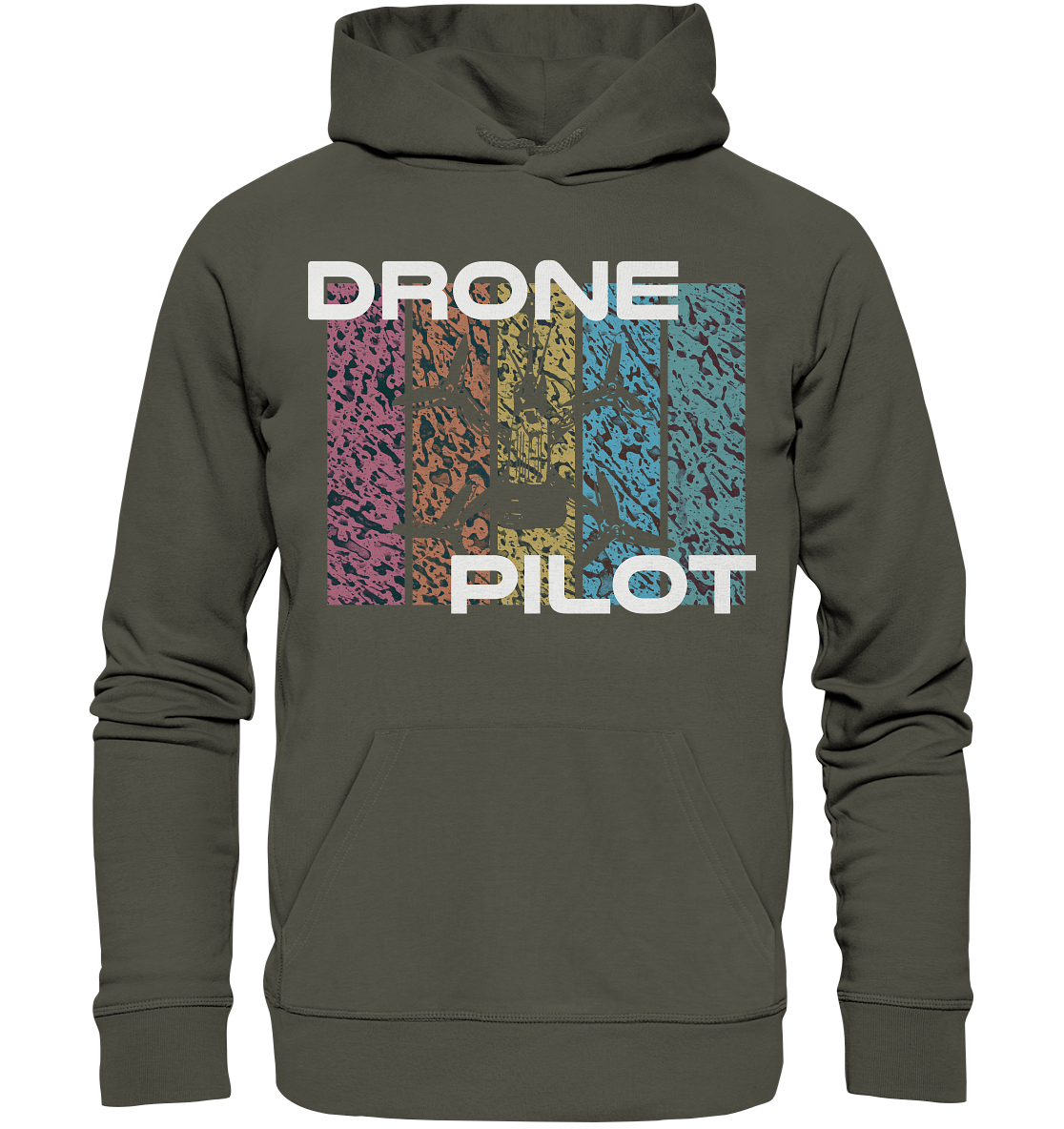 Drone Pilot - Organic Basic Hoodie - vjules.de