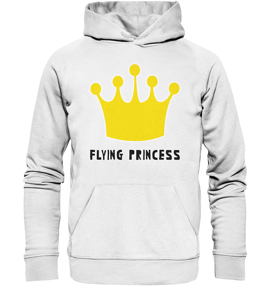 Flying Princess - Organic Basic Hoodie - vjules.de