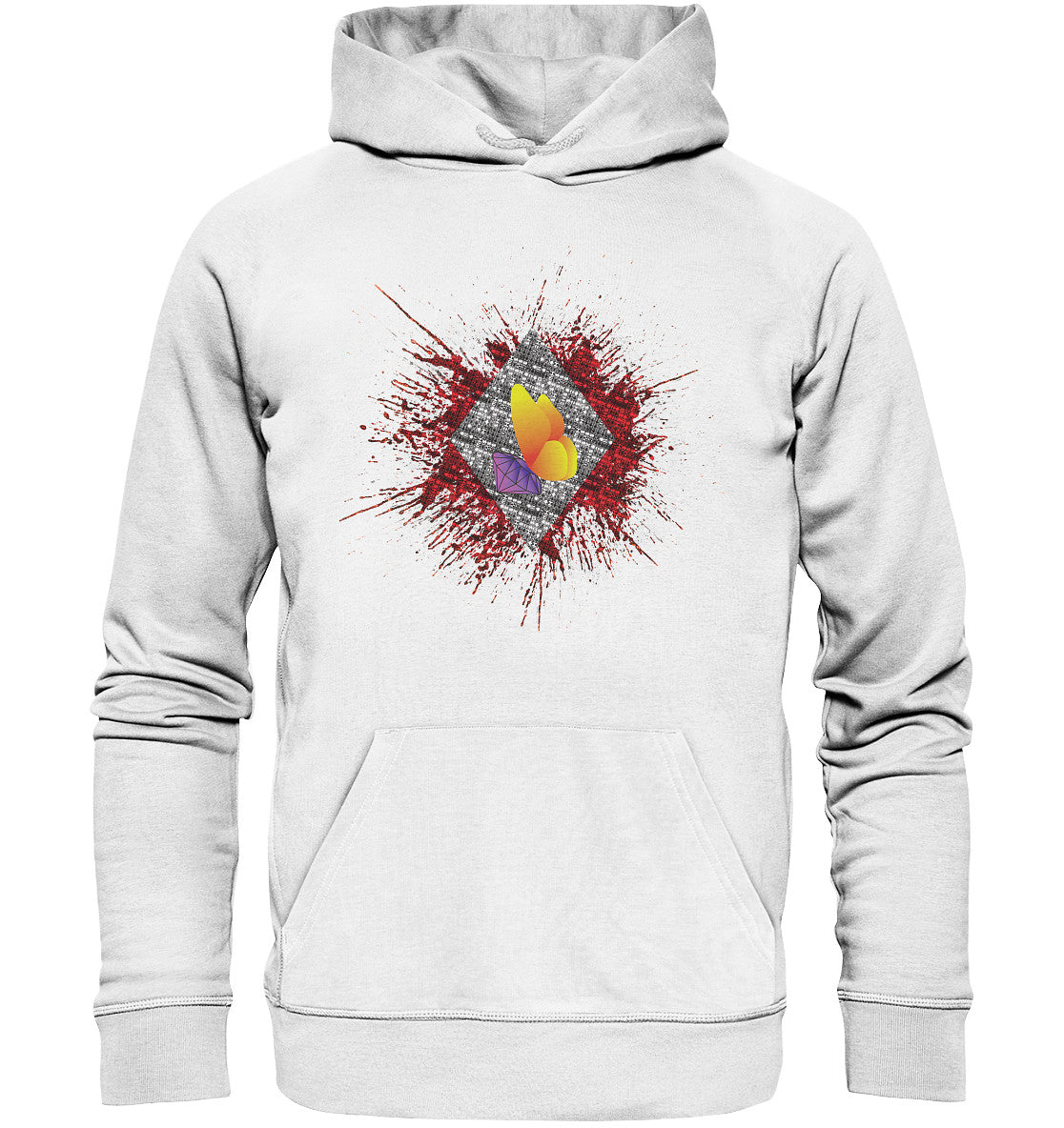 XCORP Steinchensuchti - Free Rot - Organic Hoodie