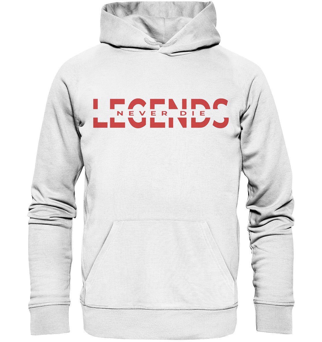 Legends never die - Organic Hoodie