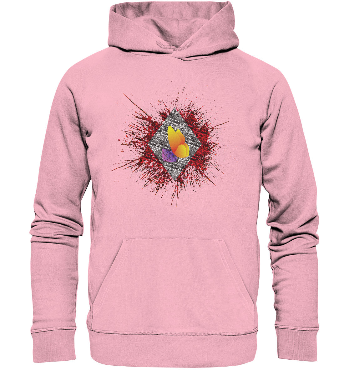 XCORP Steinchensuchti - Free Rot - Organic Hoodie