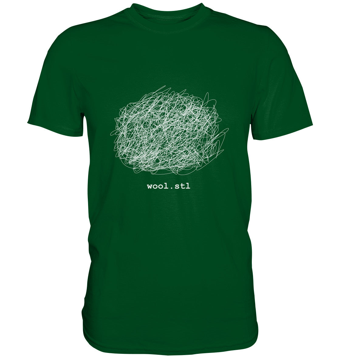 Wool.stl - 3d Drucker Design - Premium Shirt