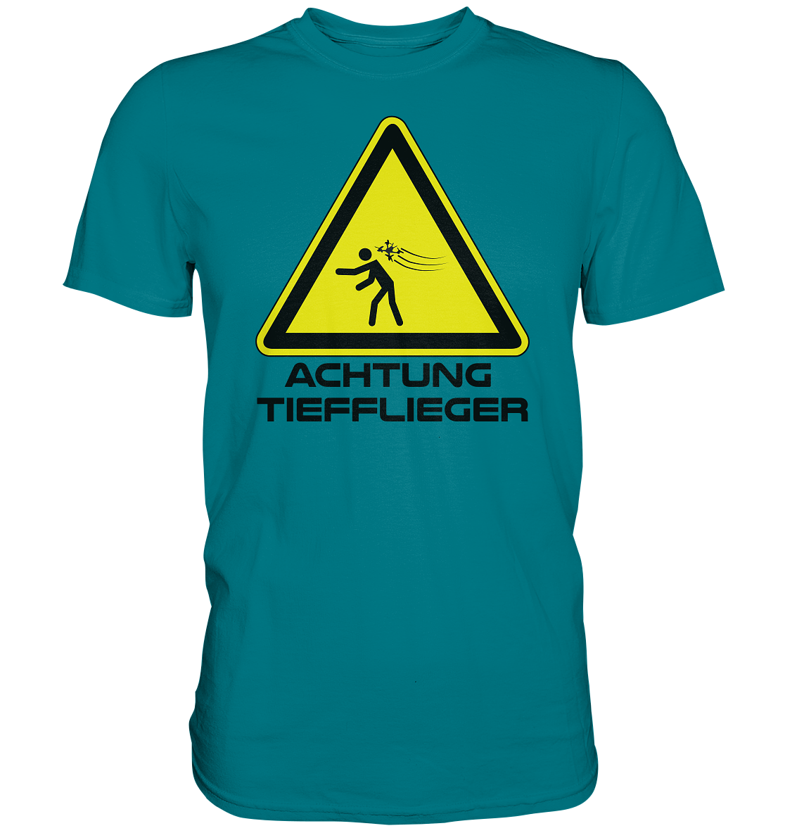 Achtung Tieflieger - Premium Shirt - vjules.de