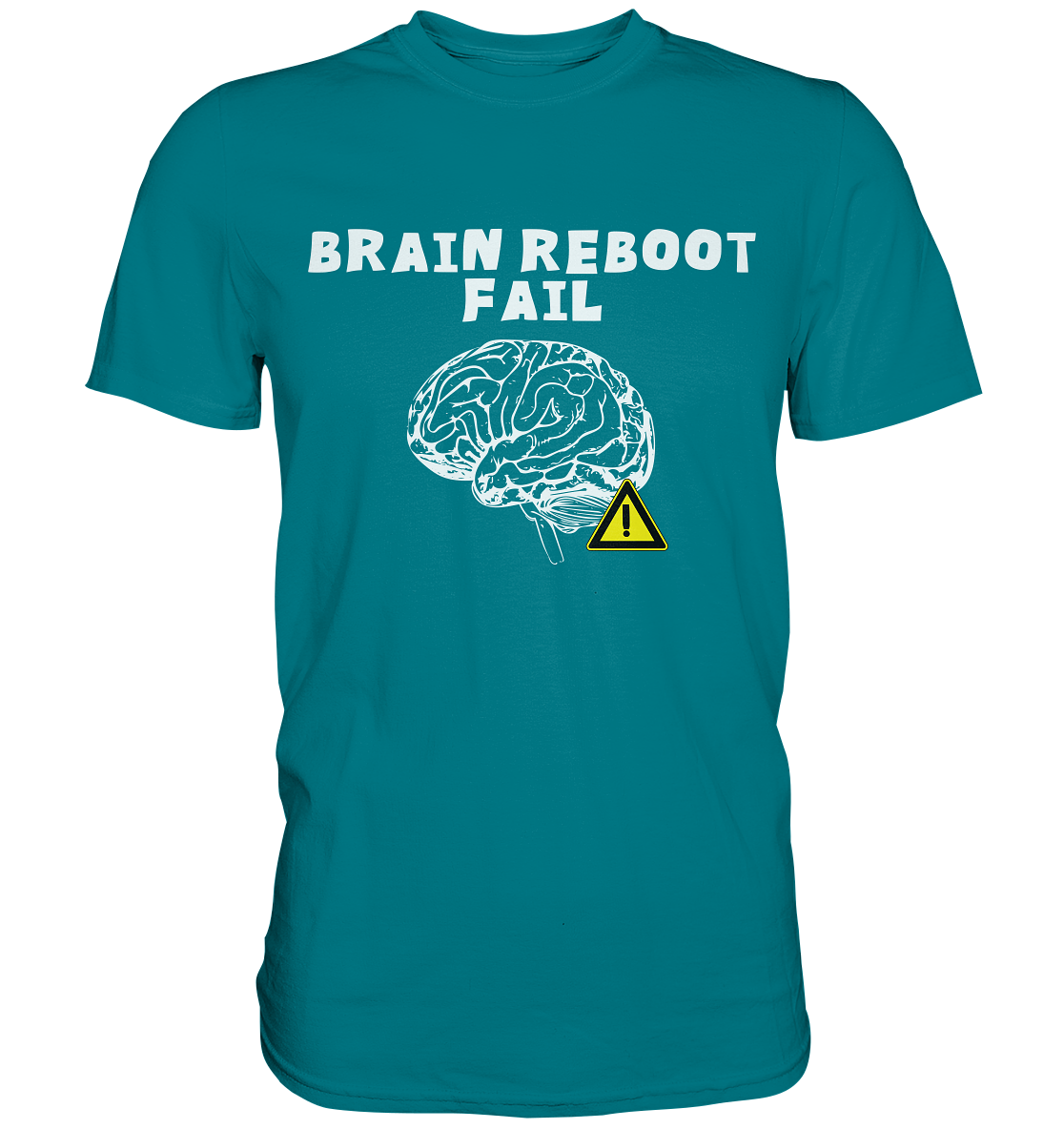 Brain reboot fail - Premium Shirt - vjules.de