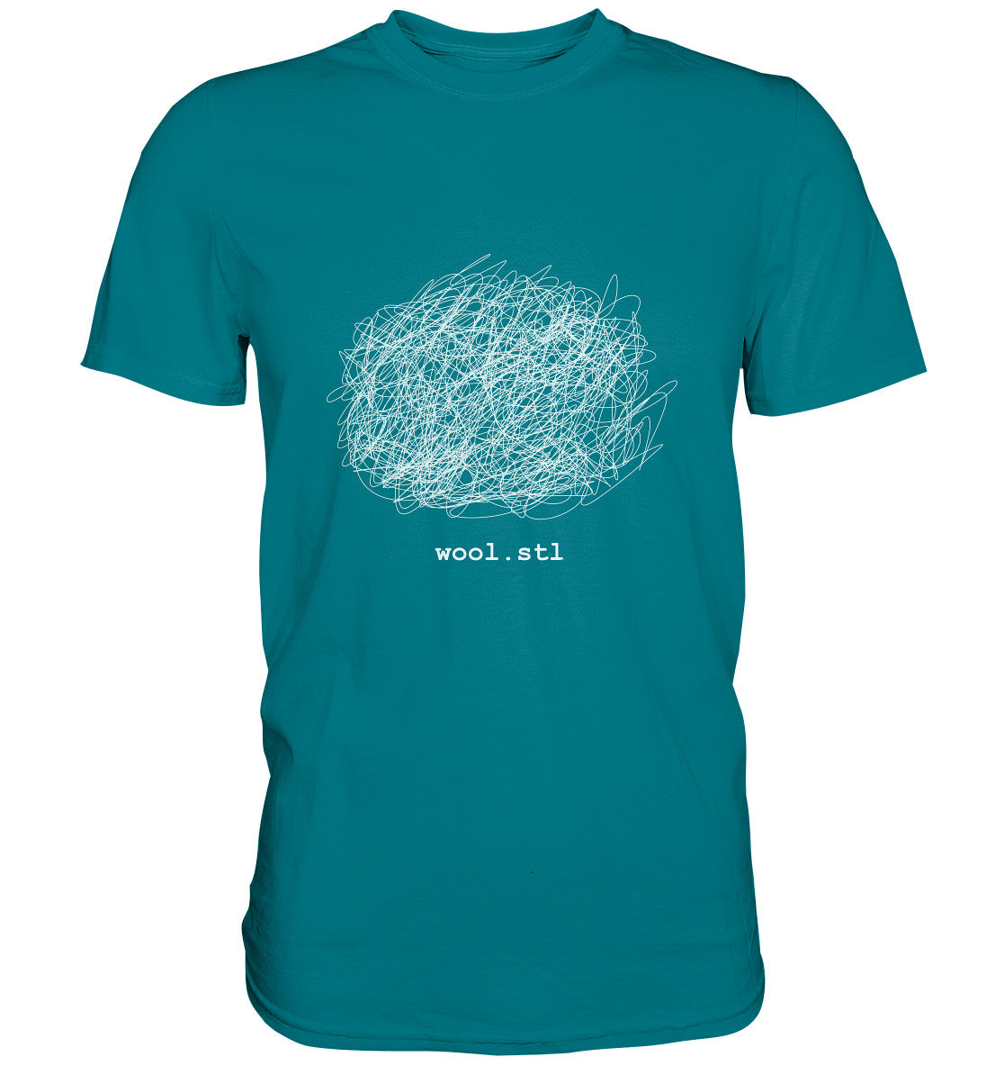 Wool.stl - 3d Drucker Design - Premium Shirt