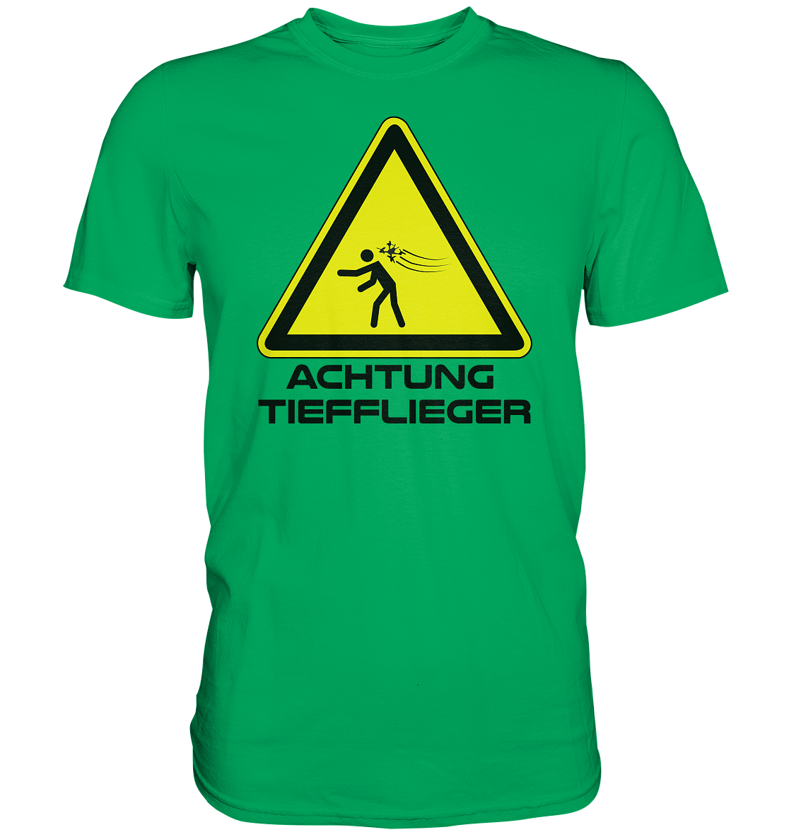 Achtung Tieflieger - Premium Shirt - vjules.de