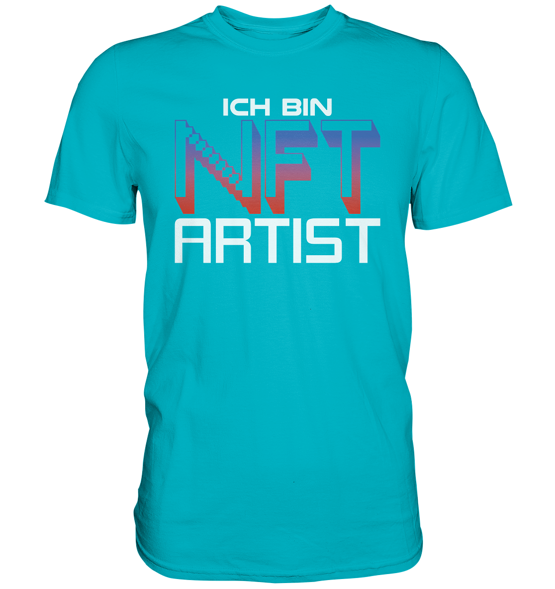 Ich bin NFT Artist - Premium Shirt - vjules.de