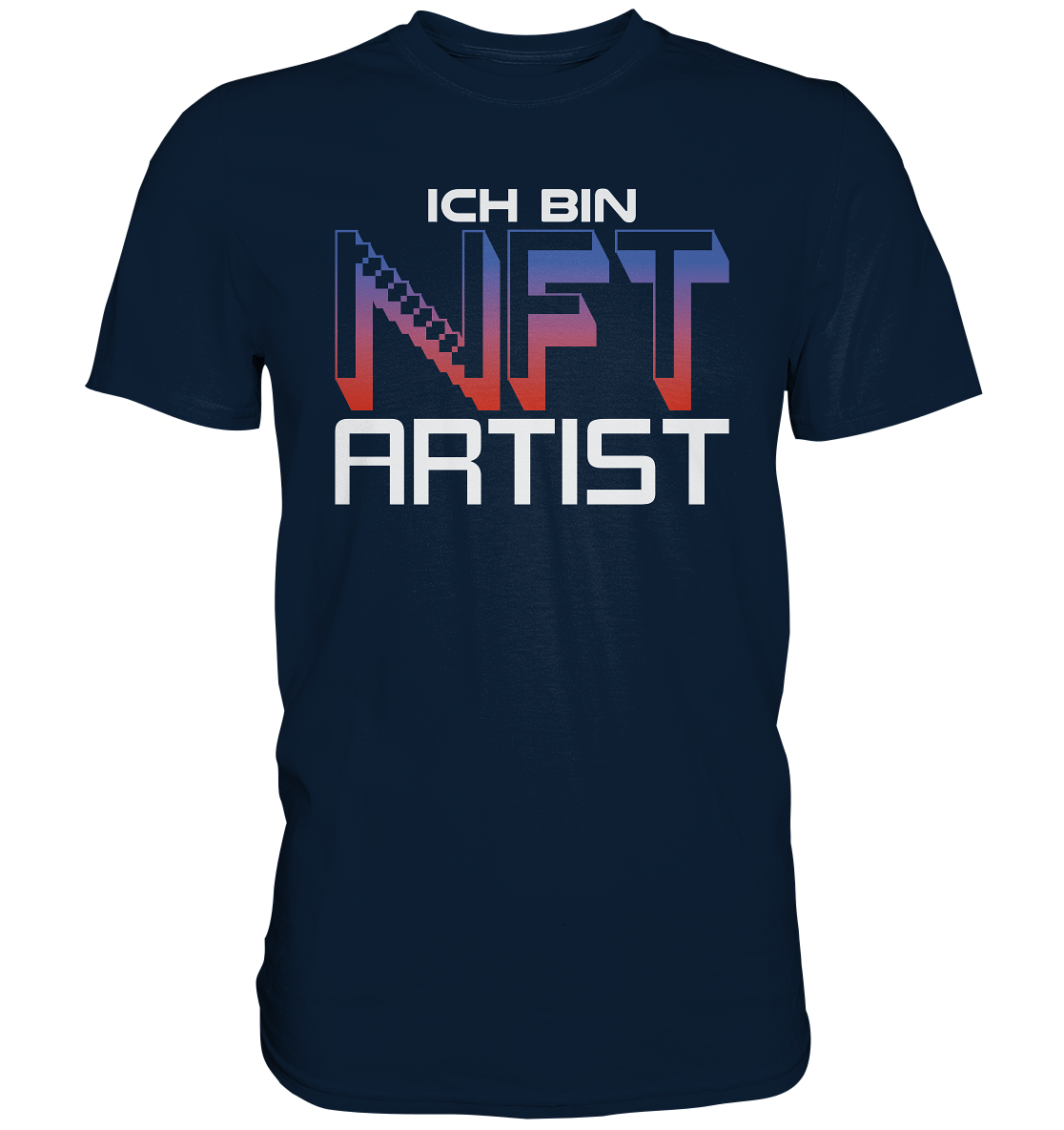 Ich bin NFT Artist - Premium Shirt - vjules.de