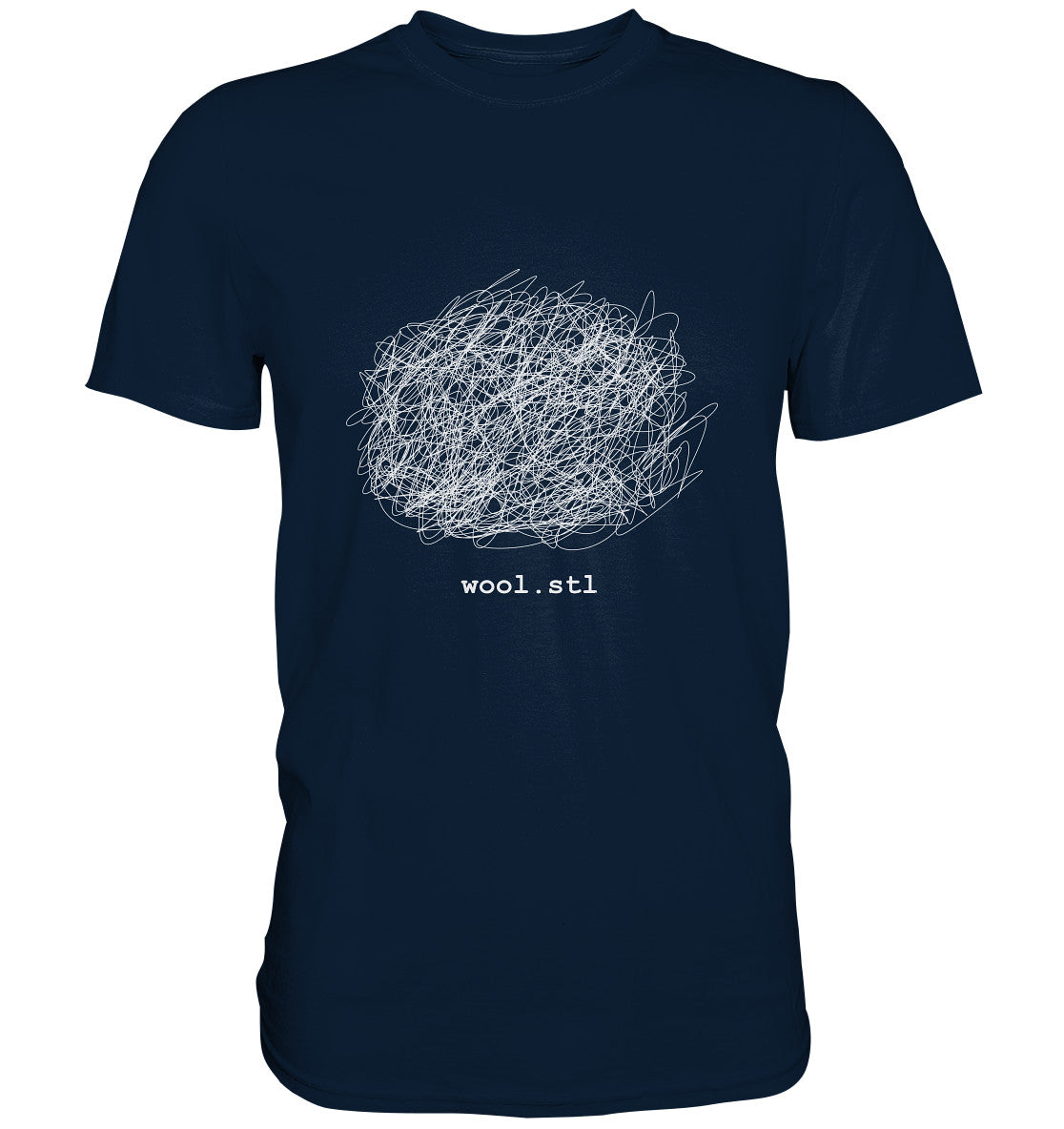 Wool.stl - 3d Drucker Design - Premium Shirt