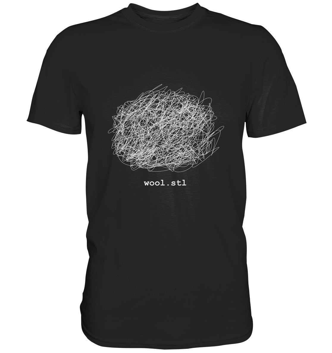 Wool.stl - 3d Drucker Design - Premium Shirt