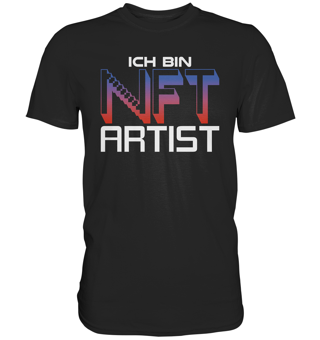 Ich bin NFT Artist - Premium Shirt - vjules.de