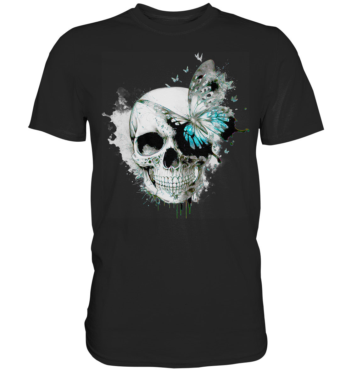 Flowerskull Art IV - Premium Shirt