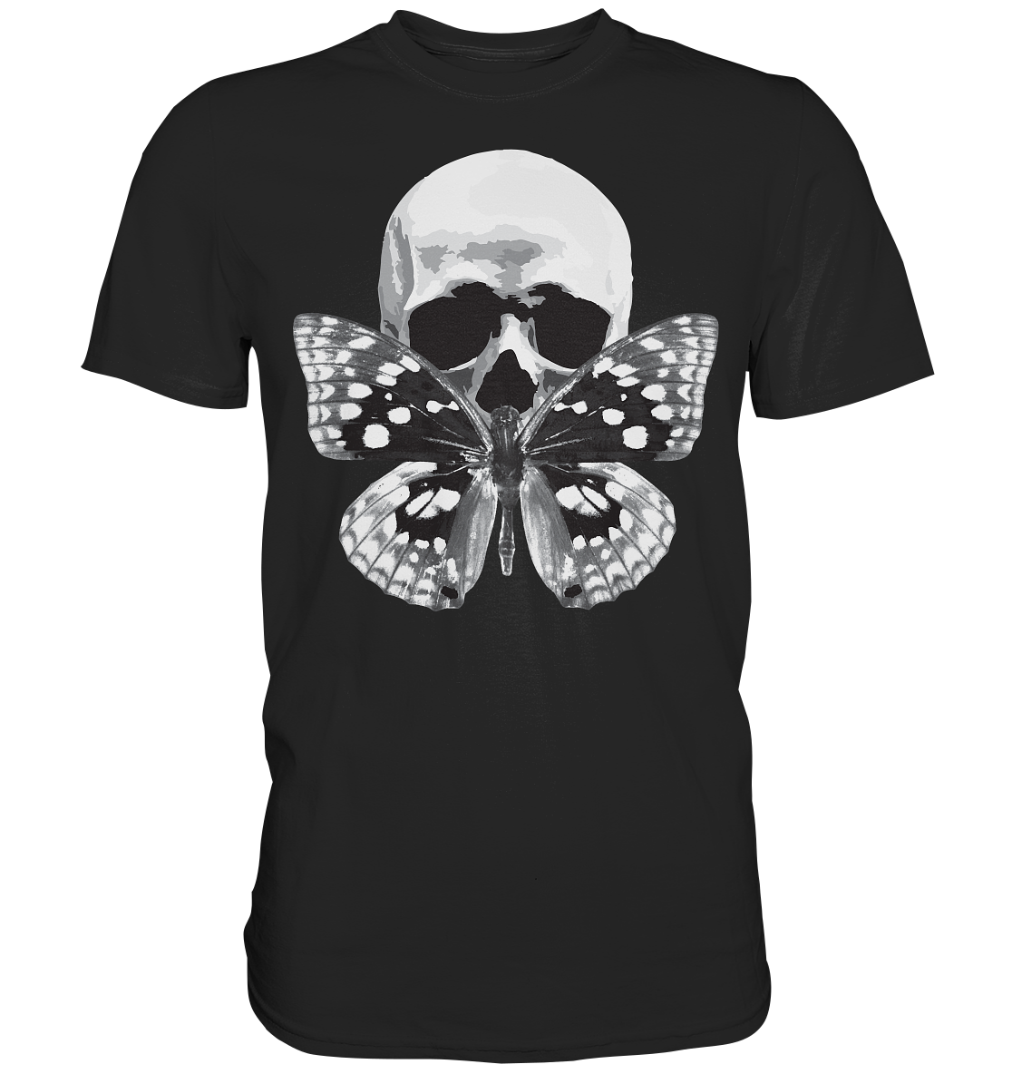 Butterfly Skull - Premium Shirt - vjules.de