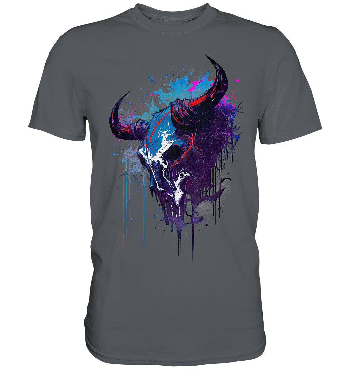 Bull Skull - Premium Shirt