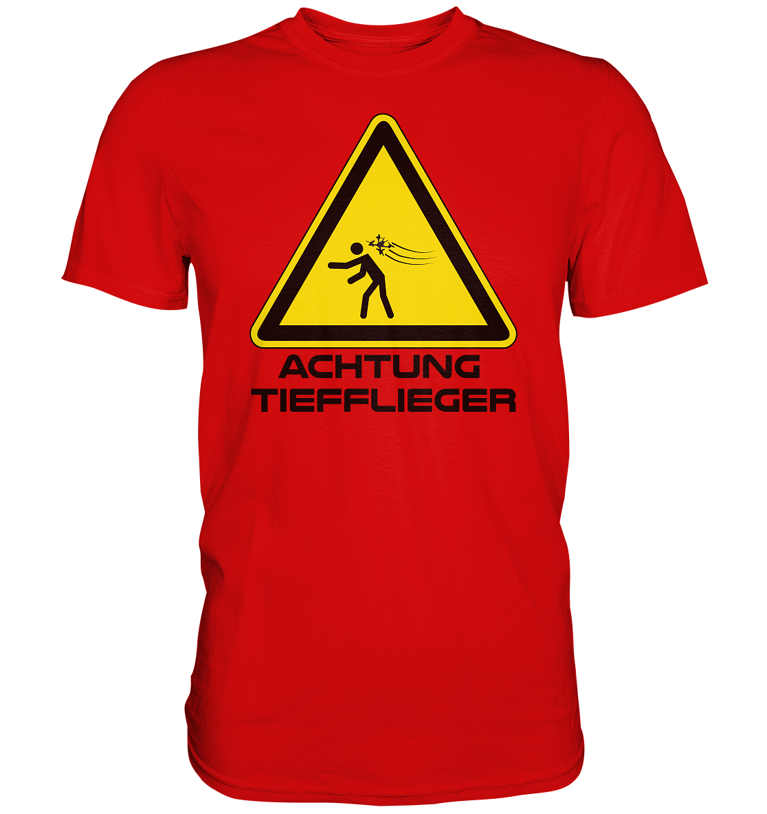 Achtung Tieflieger - Premium Shirt - vjules.de