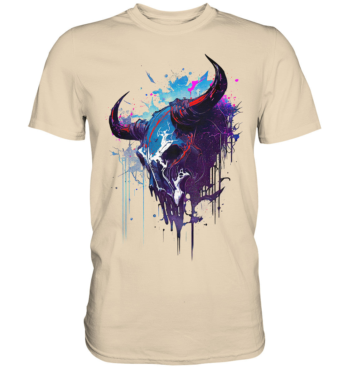 Bull Skull - Premium Shirt