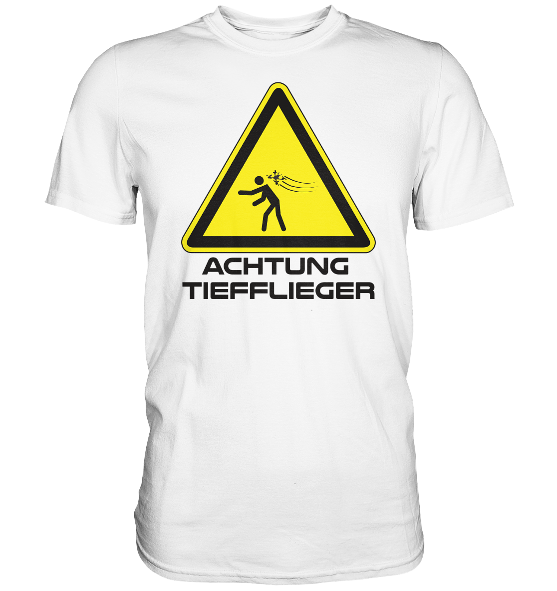 Achtung Tieflieger - Premium Shirt - vjules.de