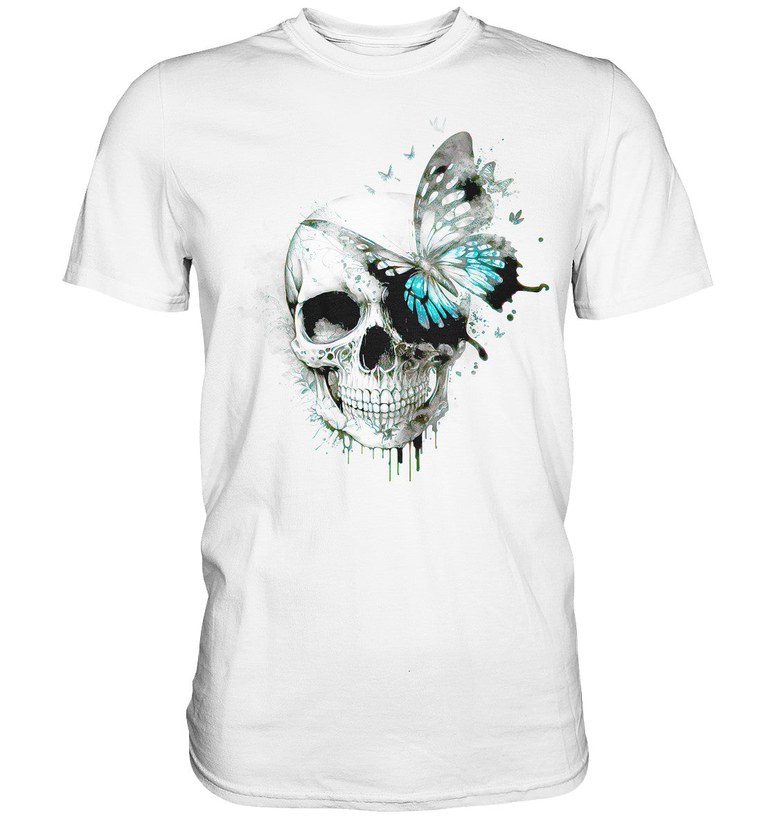 Flowerskull Art IV - Premium Shirt