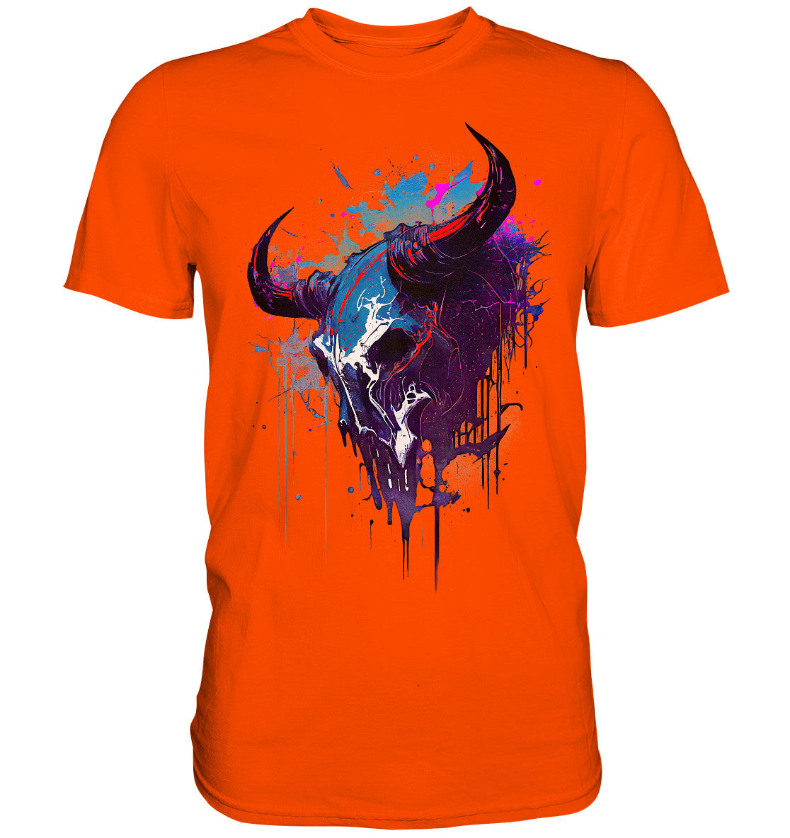 Bull Skull - Premium Shirt