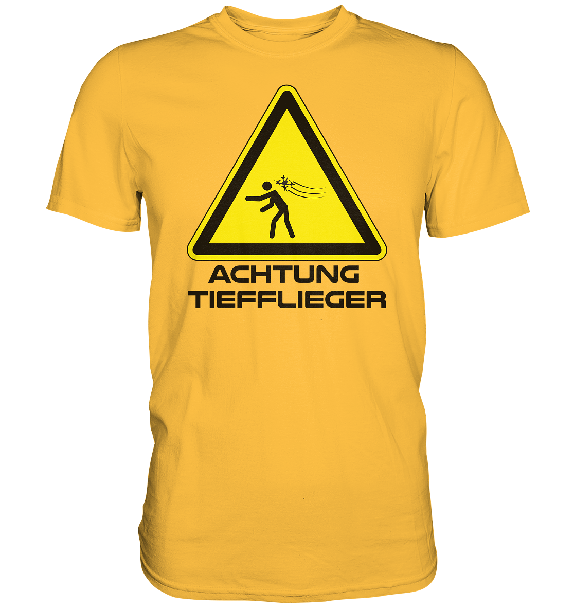 Achtung Tieflieger - Premium Shirt - vjules.de