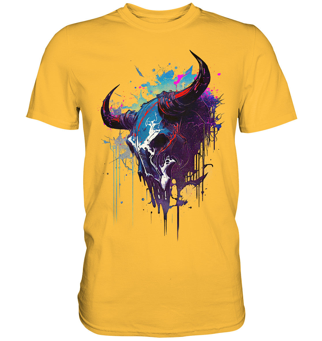 Bull Skull - Premium Shirt