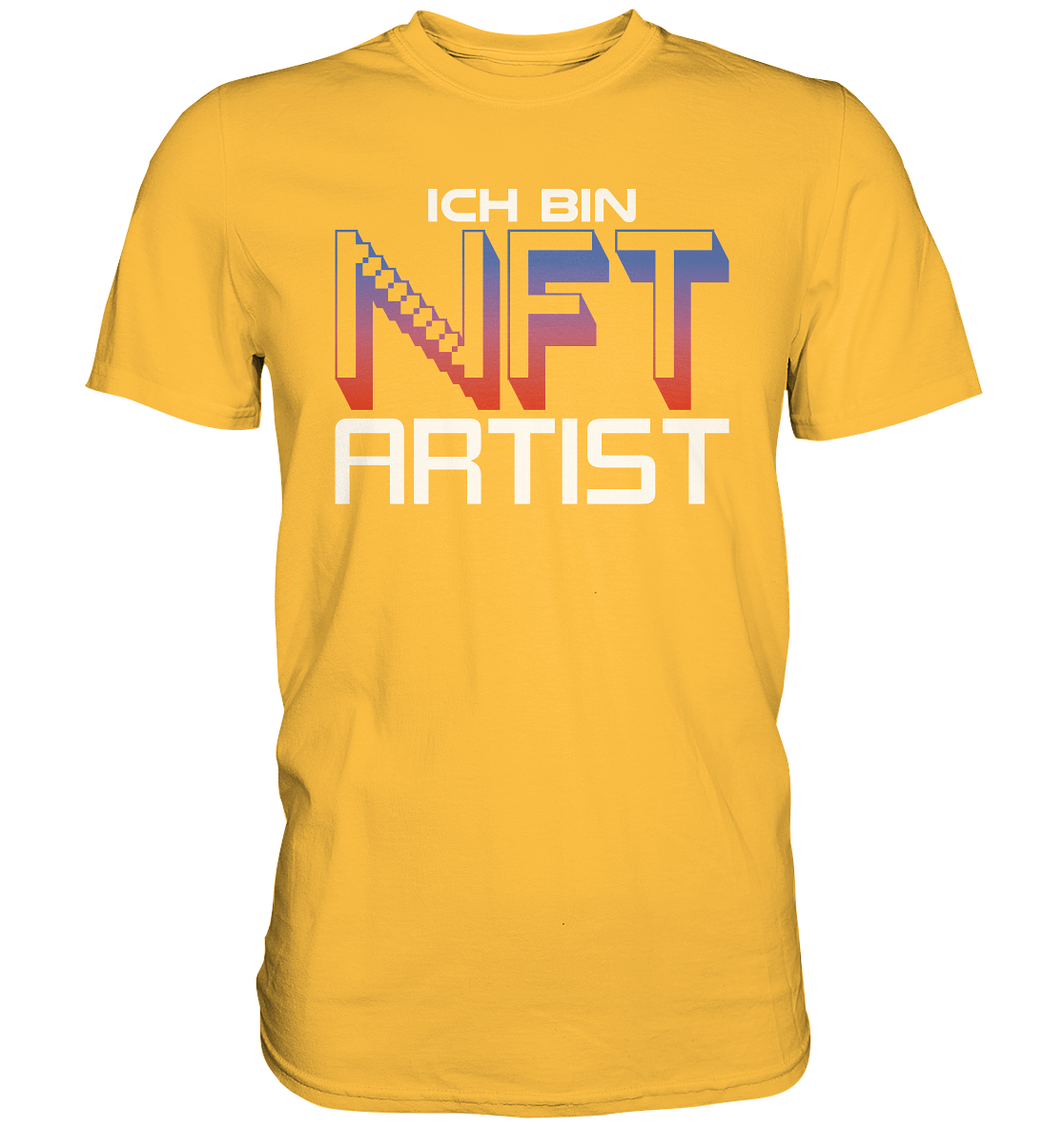 Ich bin NFT Artist - Premium Shirt - vjules.de