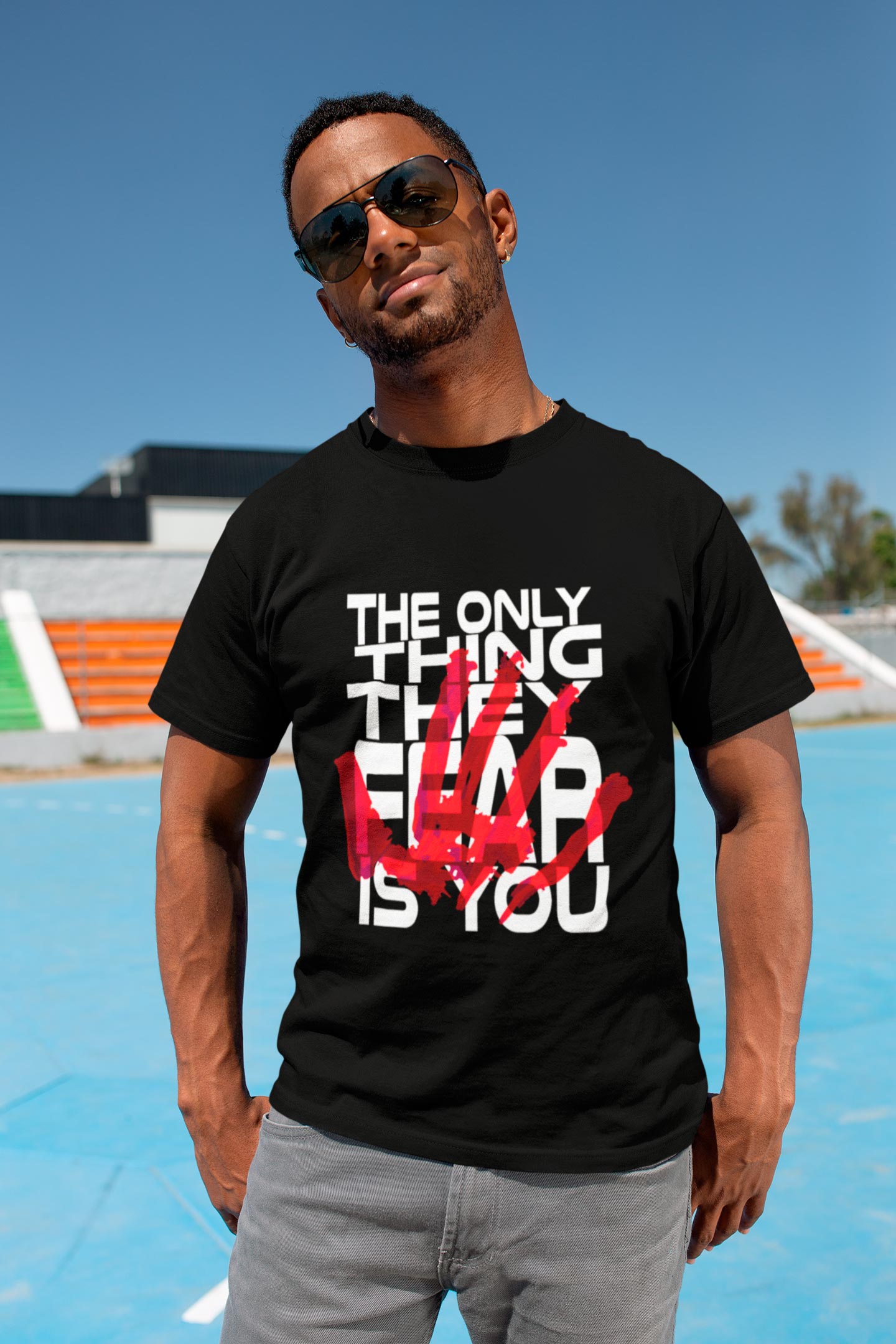 The Only Thing They Fear Is You   - Premium Shirt - vjules.de